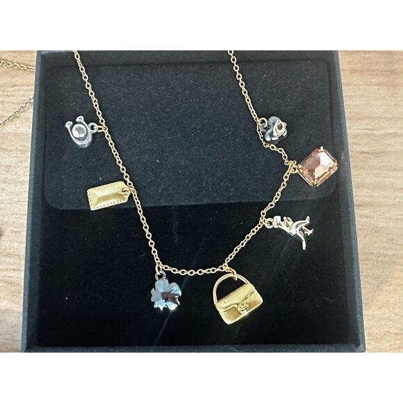 Coach Mini Handbag Charm Necklace NWT - Picture 2 of 6